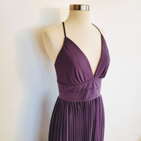 Lulus | Depths of My Love Dusty Purple Maxi Dress - Picture 4 of 8
